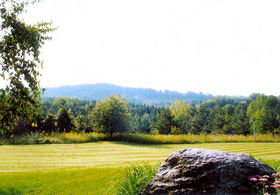 View over Property - Country homes for sale and luxury real estate including horse farms and property in the Caledon and King City areas near Toronto